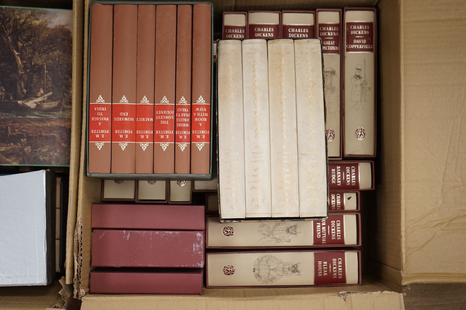 Folio Society, a quantity of volumes (in three boxes). Condition - poor to fair to good